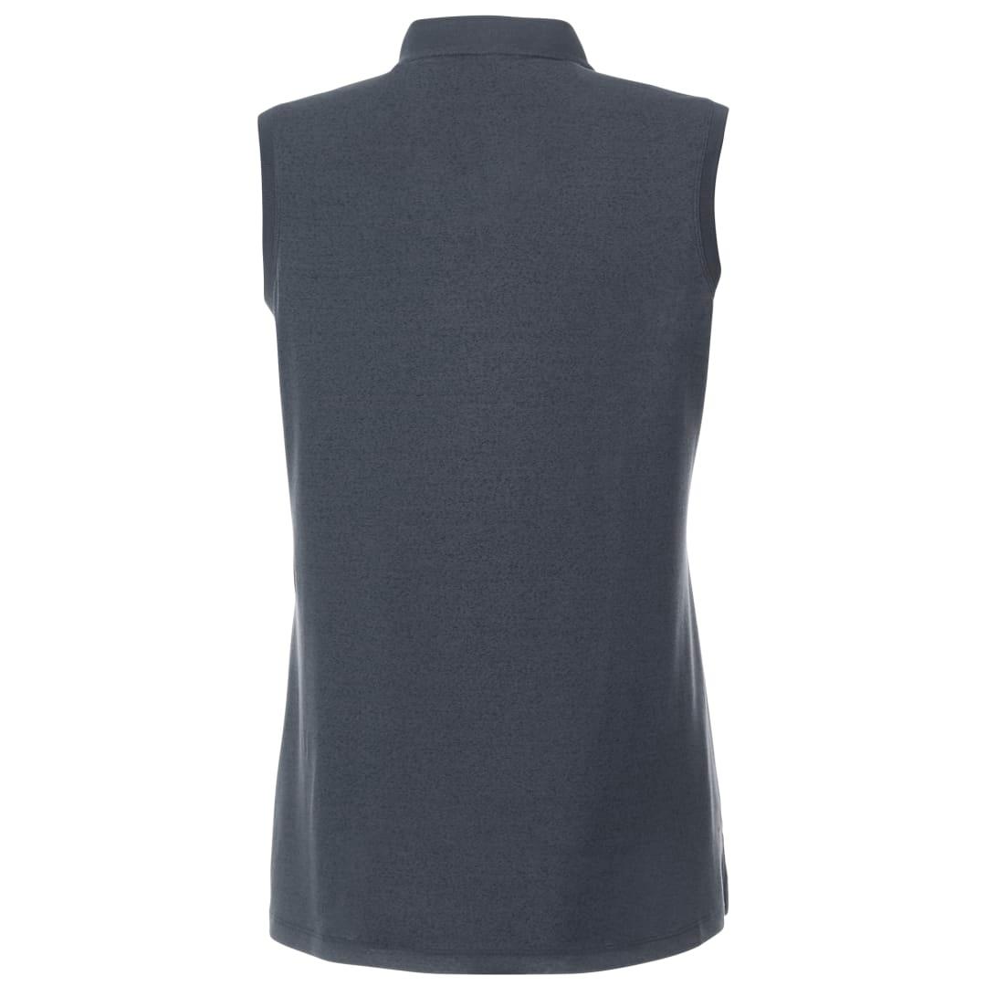 Womens kinport sleeveless polo Wine miniatura 17