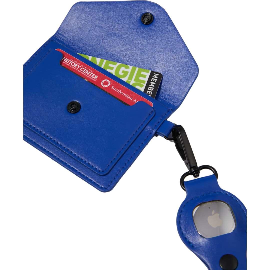 Recycled wrist lanyard with card holder Black miniatura 8