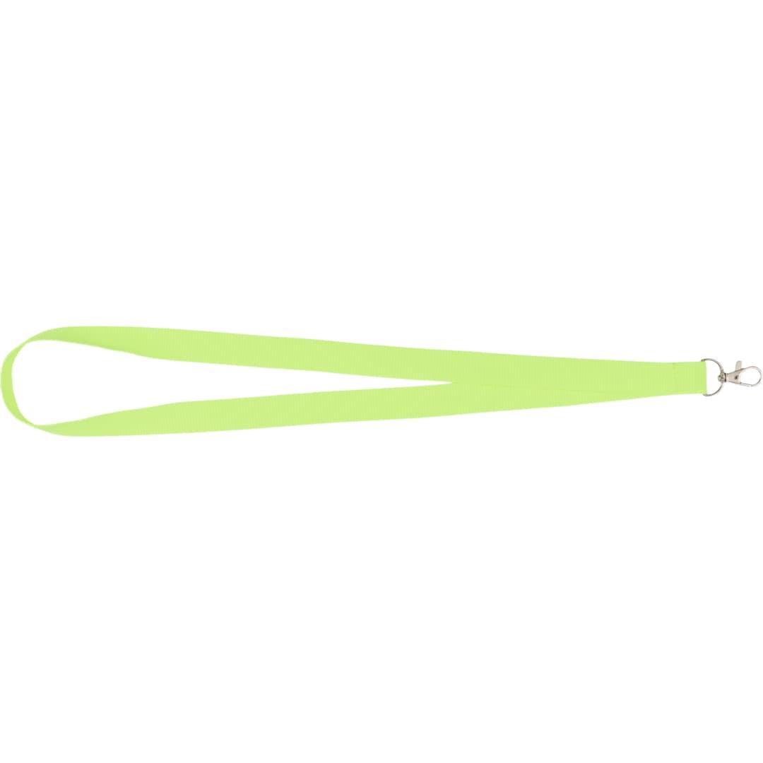 Neon recycled lanyard Blue miniatura 16