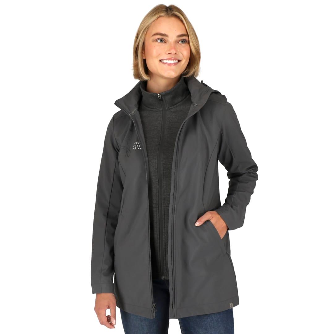 Manzano eco softshell jacket - womens Silver miniatura 14