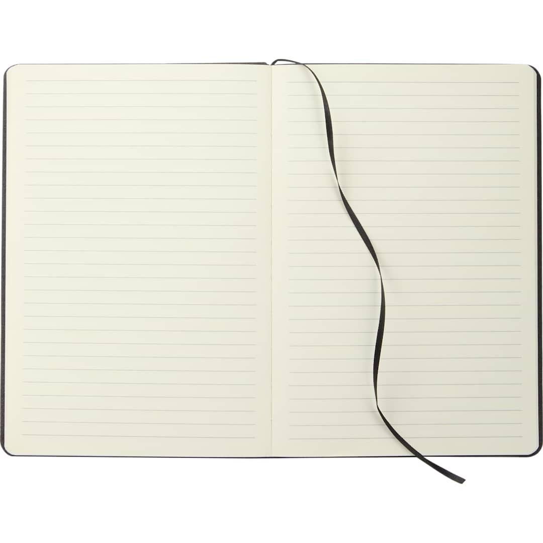 5.5 X 8.5 fsc® recycled mouse pad bound notebook Grey miniatura 14