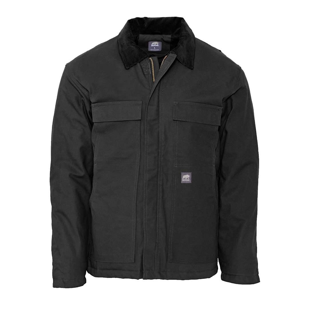 Berne heritage duck chore coat Black miniatura 13
