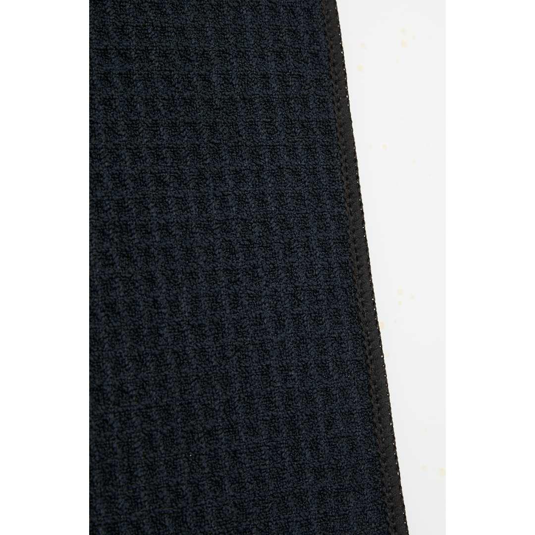 300G magnetic waffle golf towel Black miniatura 4