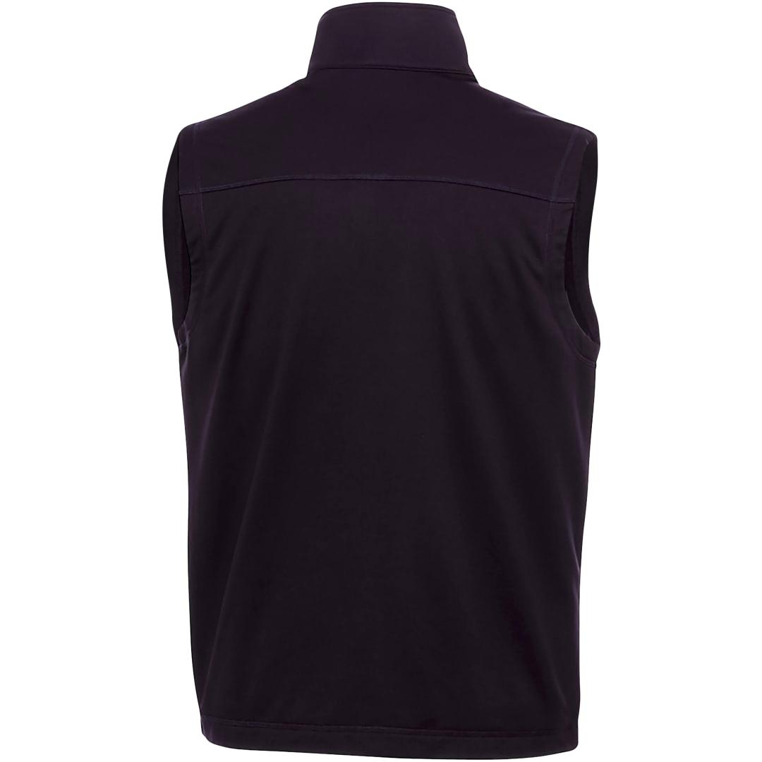 Mens boyce knit vest Grey front