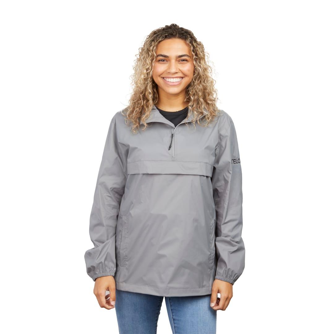 Avas eco 1/4 zip anorak - gender neutral Grey miniatura 3