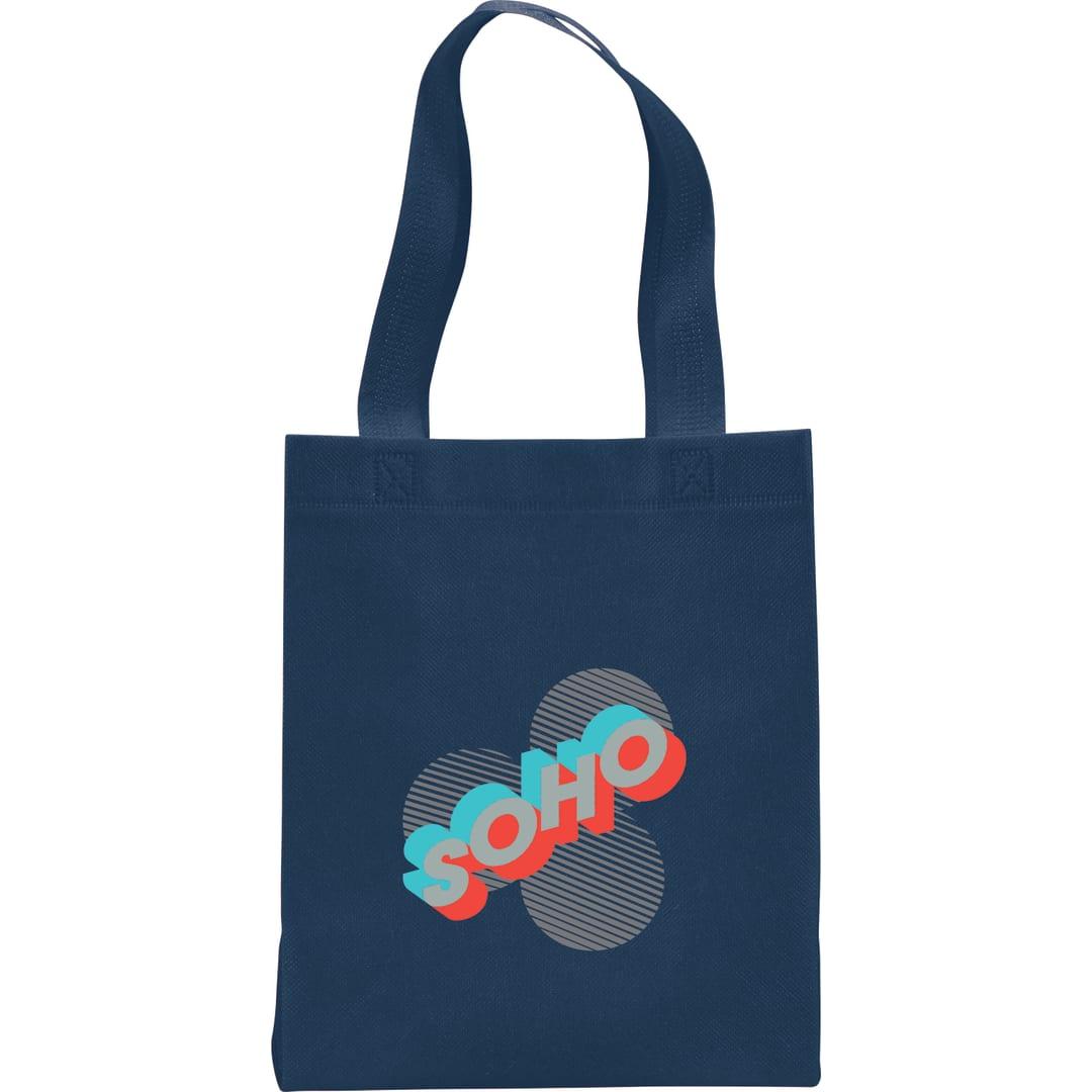Challenger mini non-woven tote Navy Blue miniatura 5