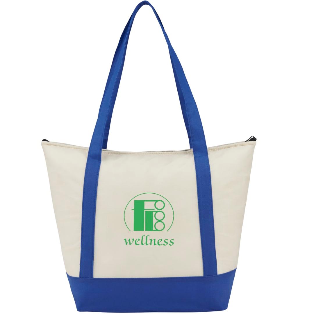 Lighthouse 24-can non-woven tote cooler Black miniatura 10