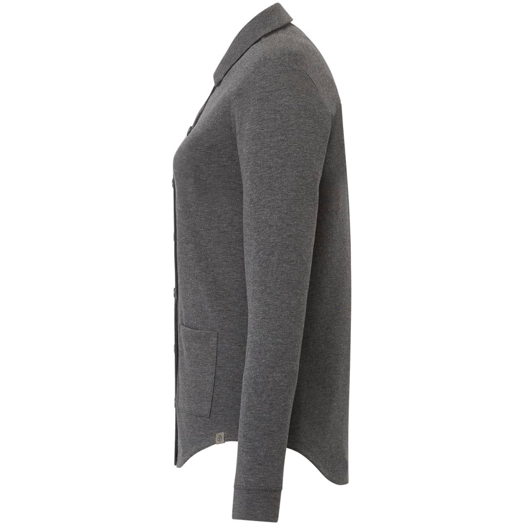 Rigi eco knit button cardi - womens Black miniatura 4