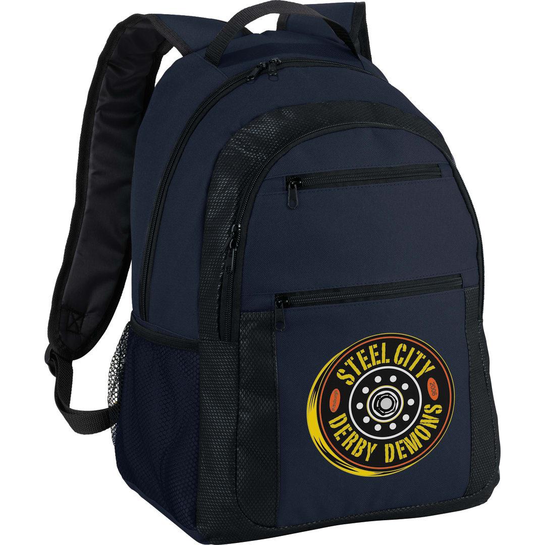 Executive 15 computer backpack Navy Blue miniatura 8