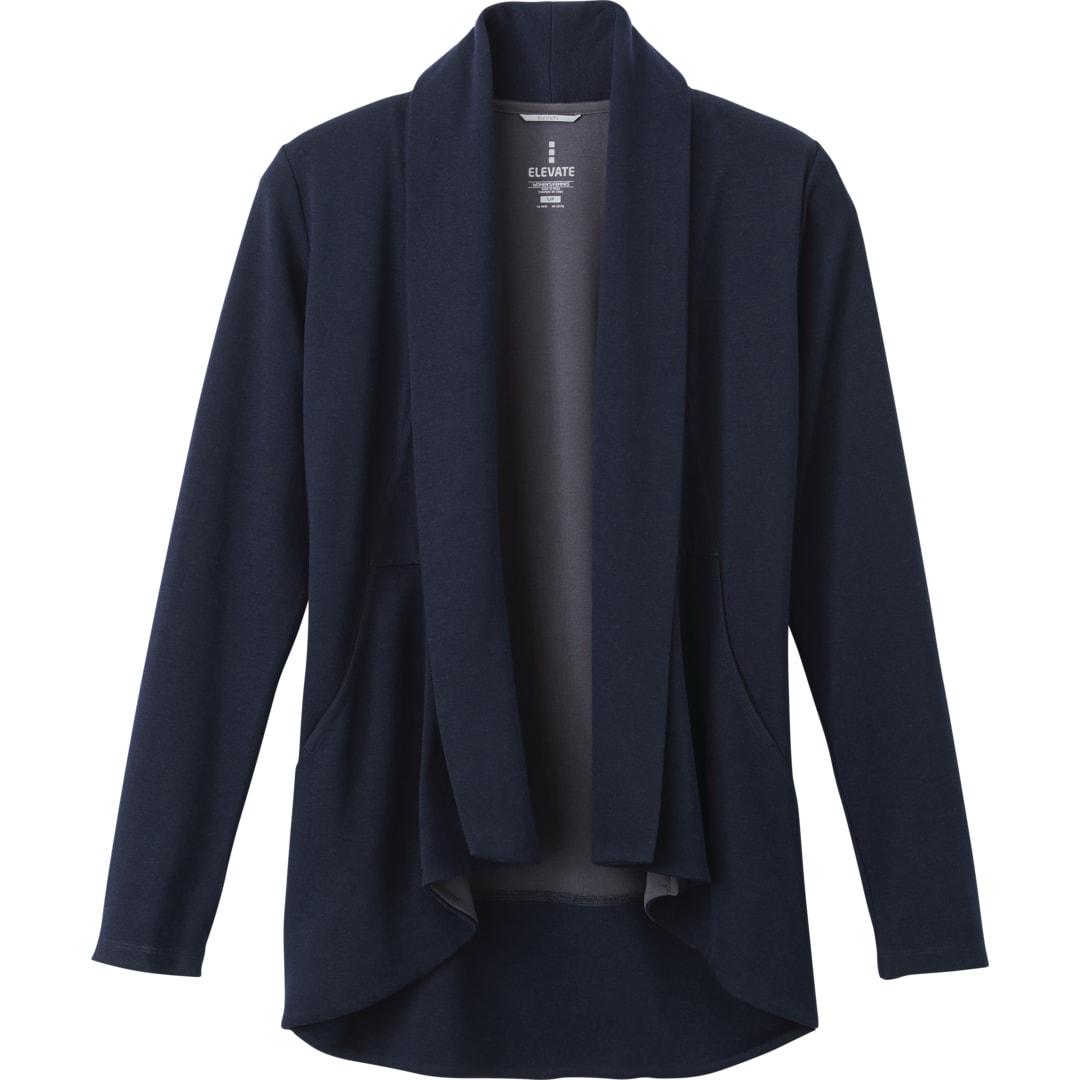 Womens equinox knit blazer Blue miniatura 6