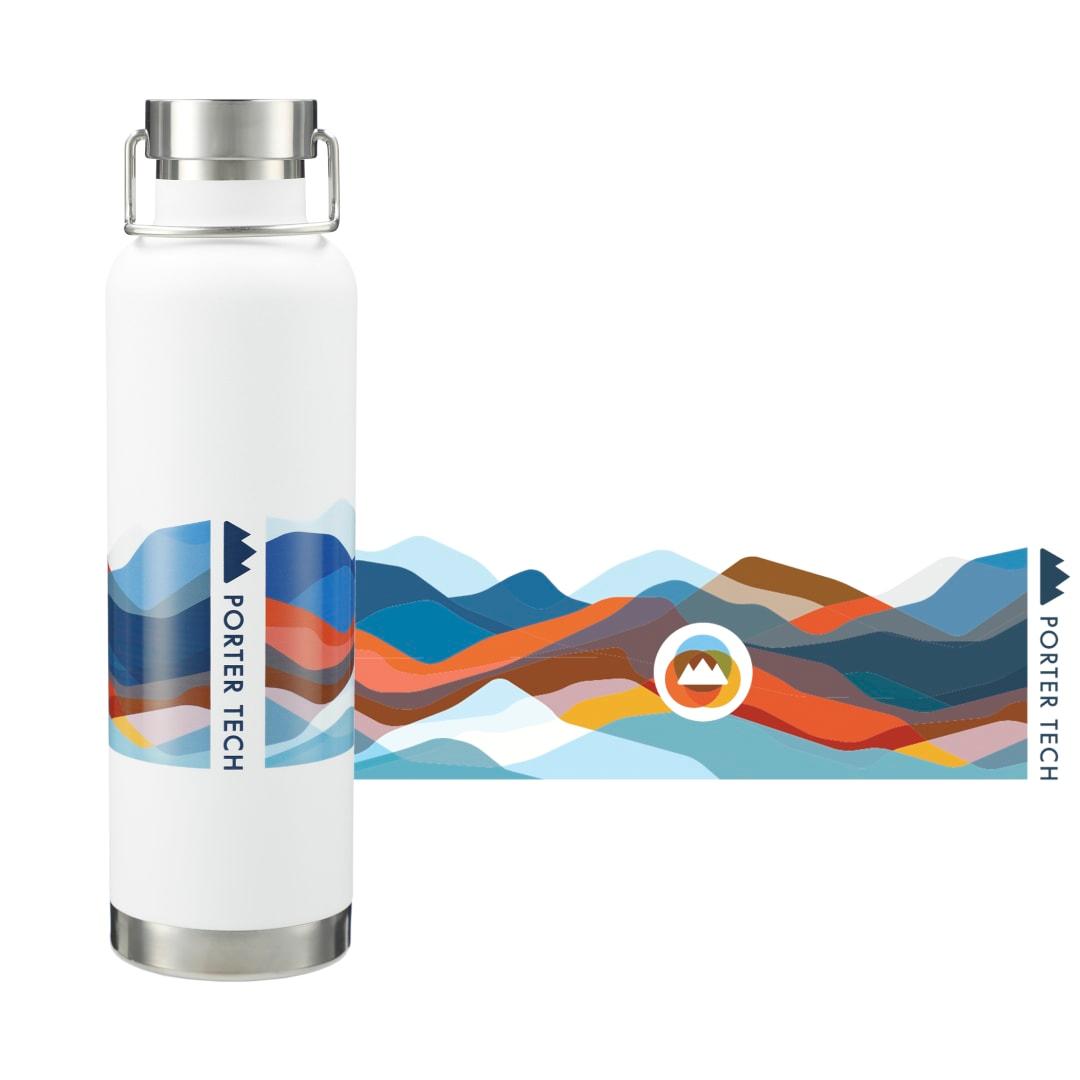 Thor copper vacuum insulated bottle 32oz Black miniatura 19