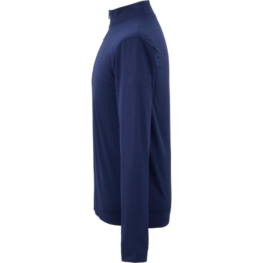 Izu everything performance eco 1/4 zip - mens Navy Blue miniatura 4