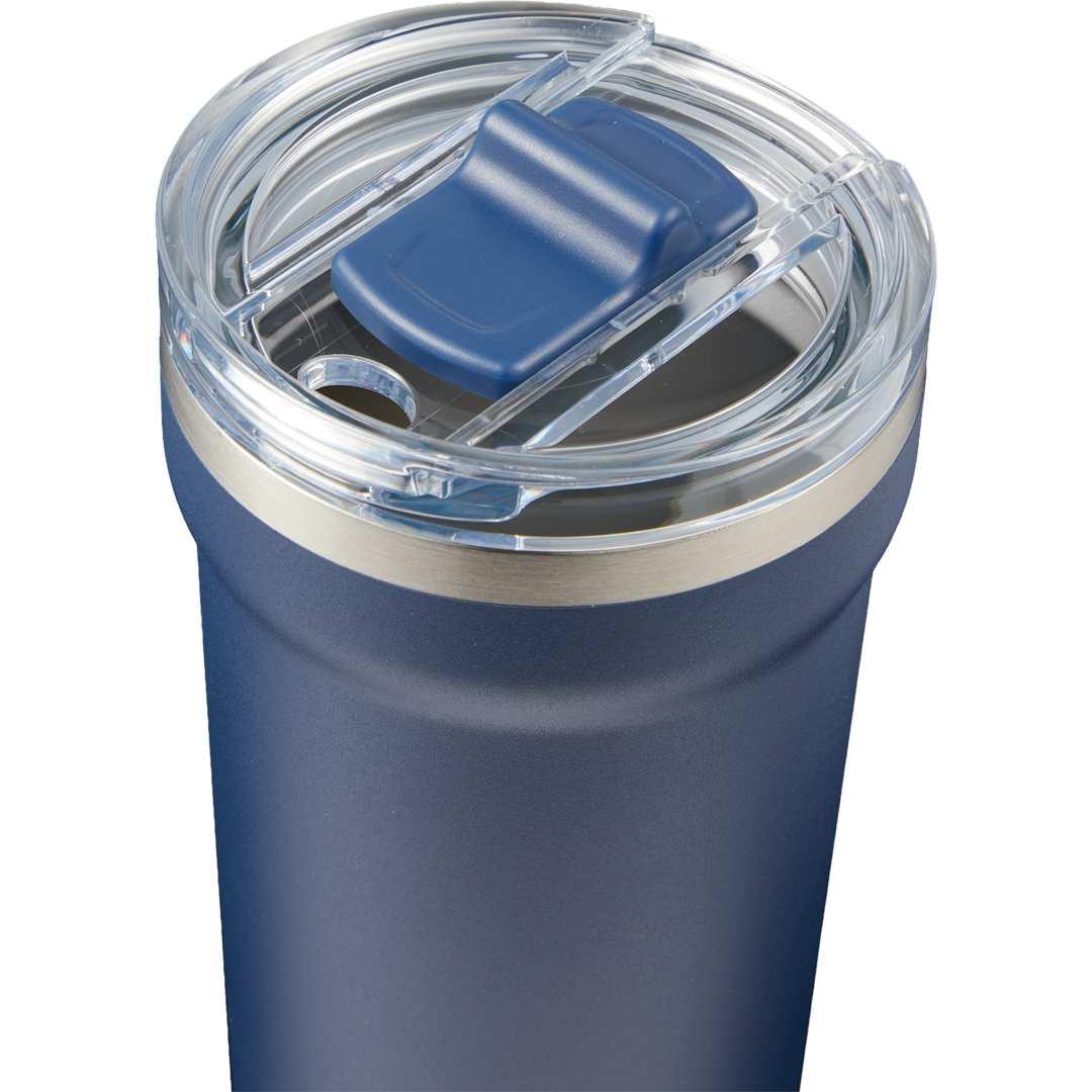 Catone recycled vacuum tumbler w/ slider lid 20oz Black miniatura 32