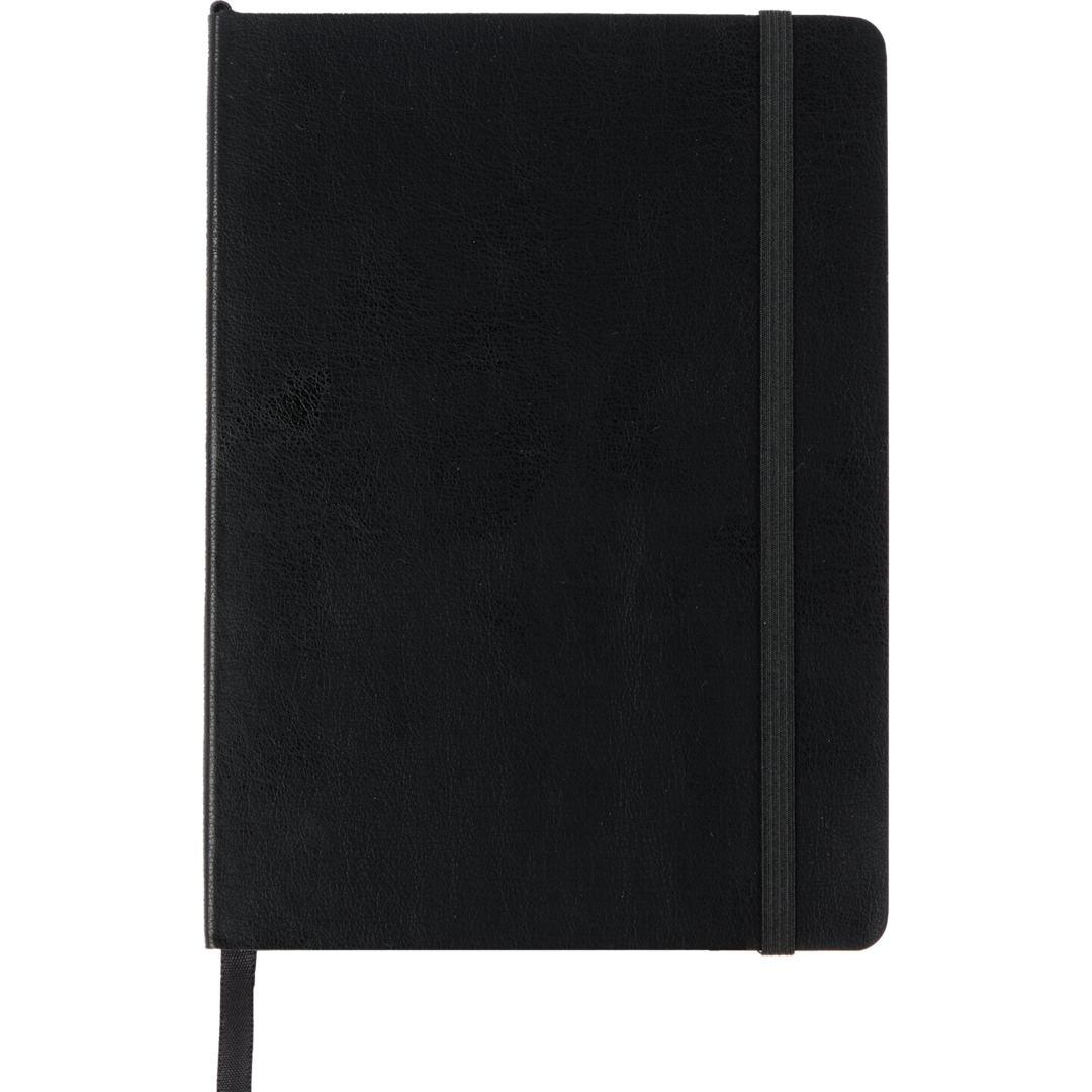 5 X 7 fsc ® recycled morano soft bound journal Black miniatura 4