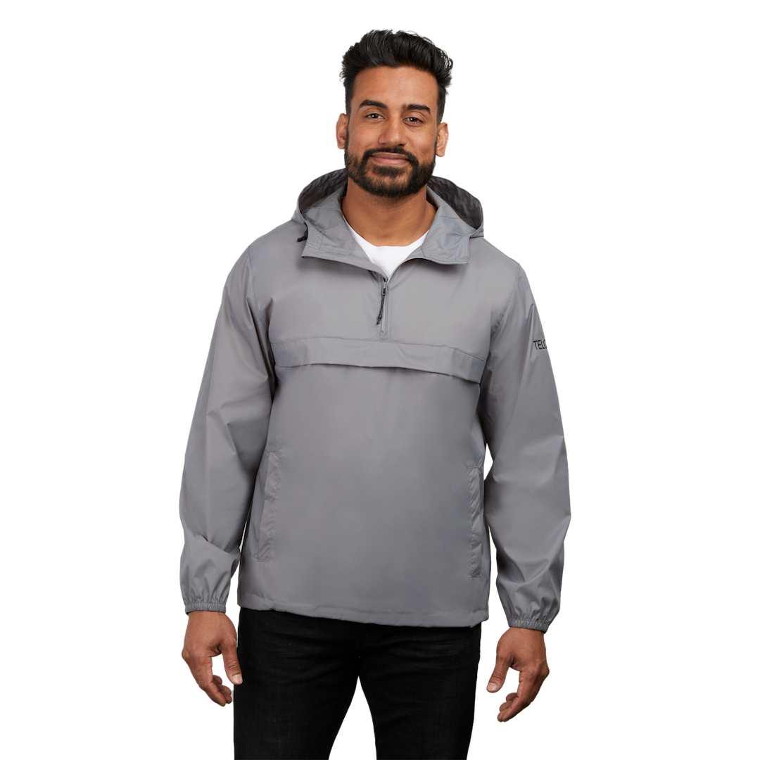 Avas eco 1/4 zip anorak - gender neutral Grey miniatura 12