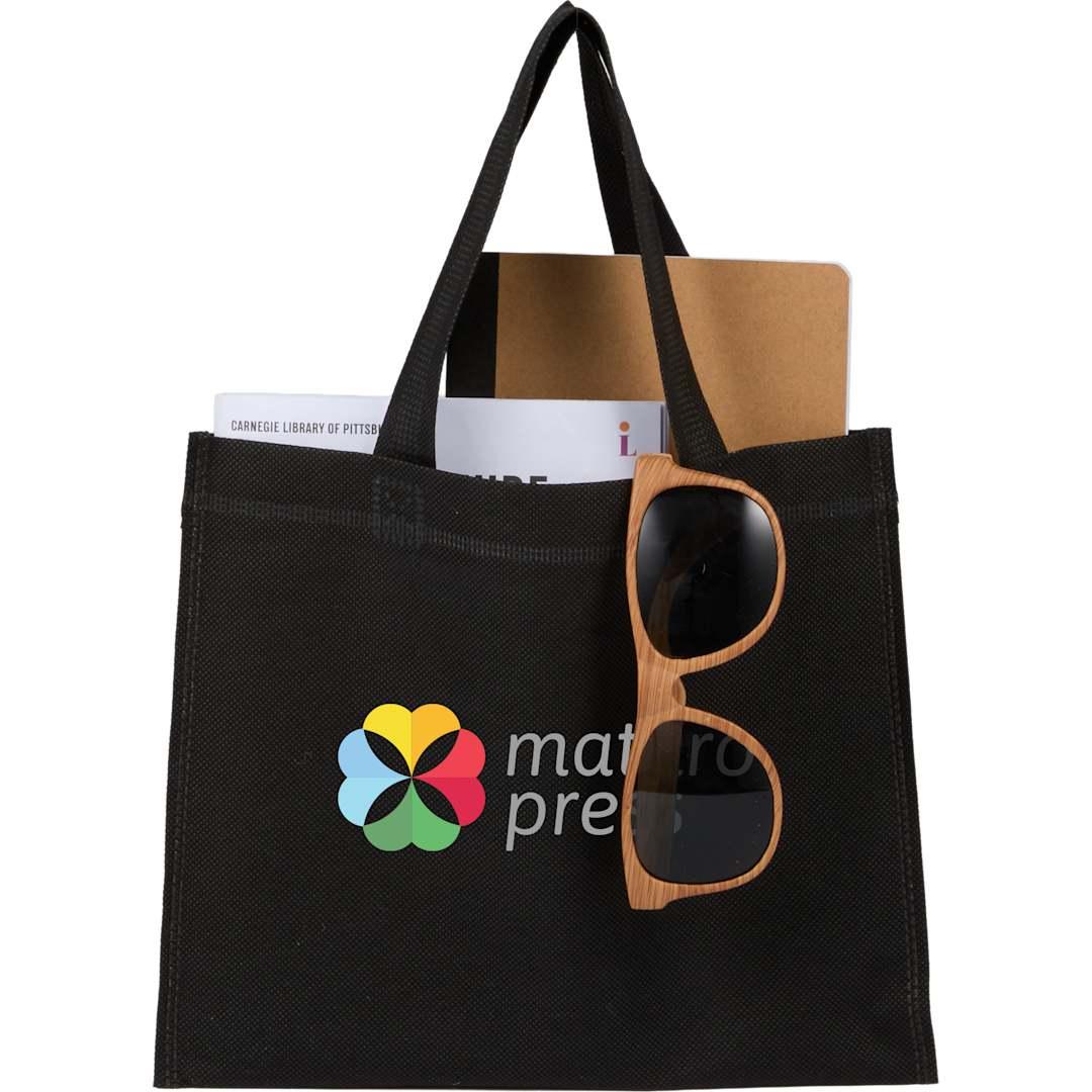 Mini non-woven heat sealed tote Red miniatura 8