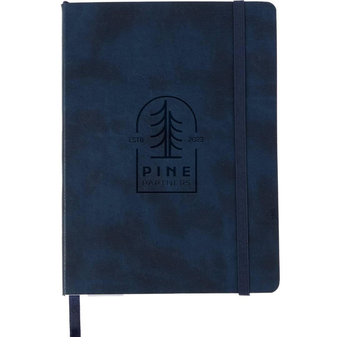 5 X 7 fsc ® recycled morano soft bound journal Black miniatura 13