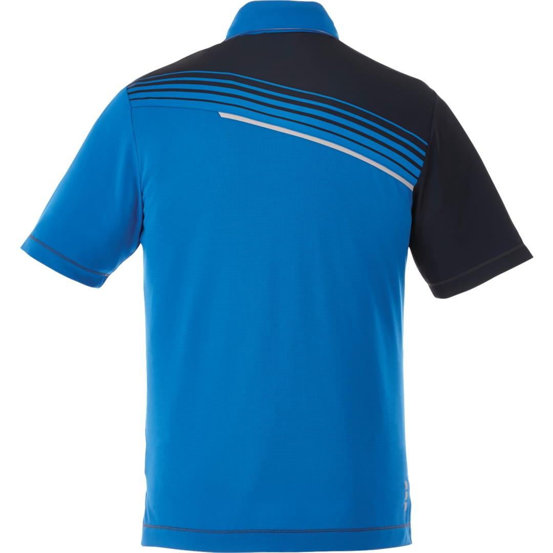 Mens prater short sleeve polo Grey miniatura 8