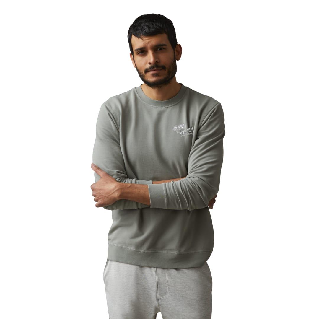 American giant everyday crew sweatshirt - mens Blue miniatura 15