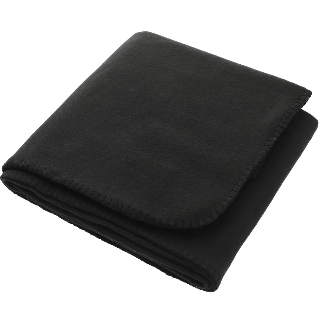 100% Recycled pet fleece blanket Khaki miniatura 3