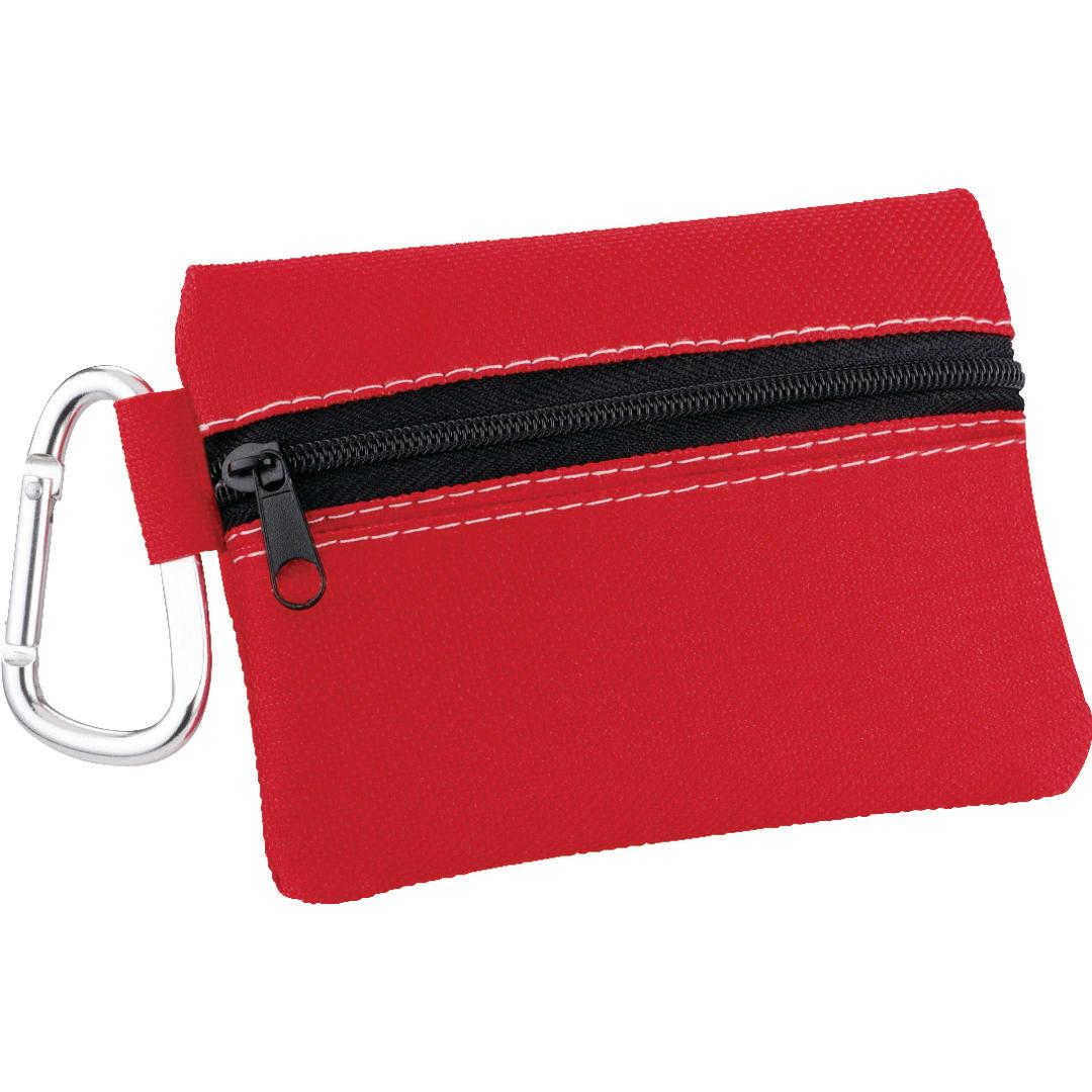 Zippered 20-piece first aid pouch Black miniatura 16