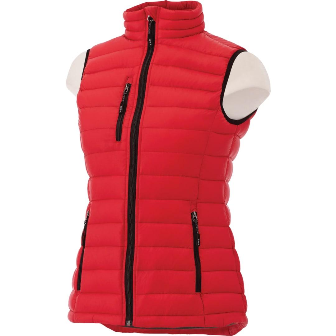 Womens whistler light down vest Black miniatura 6