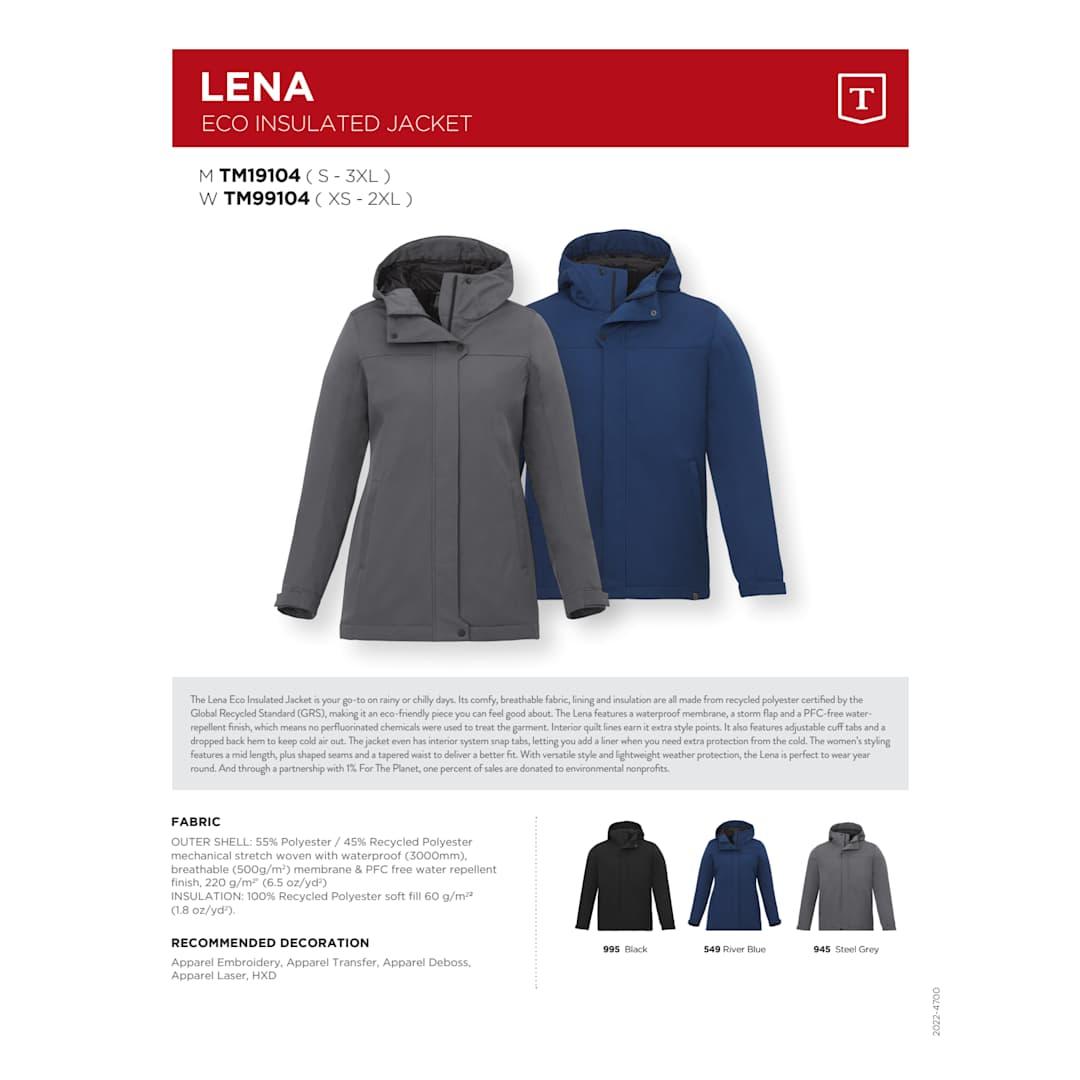 Lena eco insulated jacket - mens Grey miniatura 33
