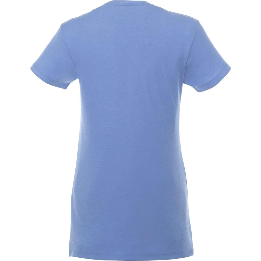 Womens monroe short sleeve pocket tee Sky Blue miniatura 6