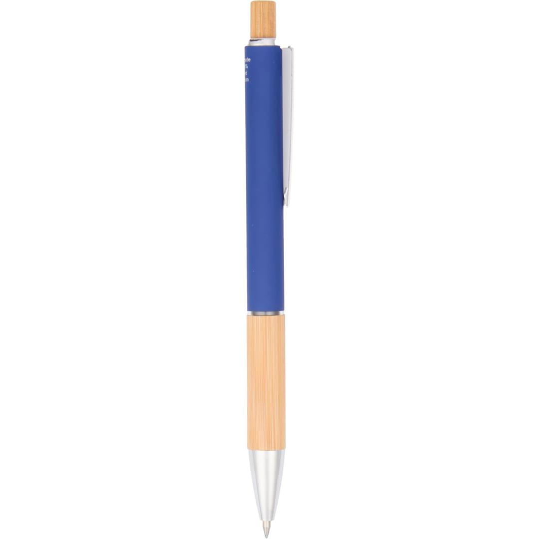 Bamboo ral soft touch ballpoint Black miniatura 4