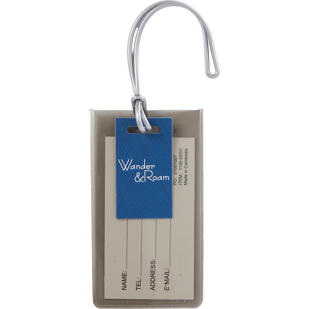 Wander & roam jelly luggage tag Grey miniatura 3
