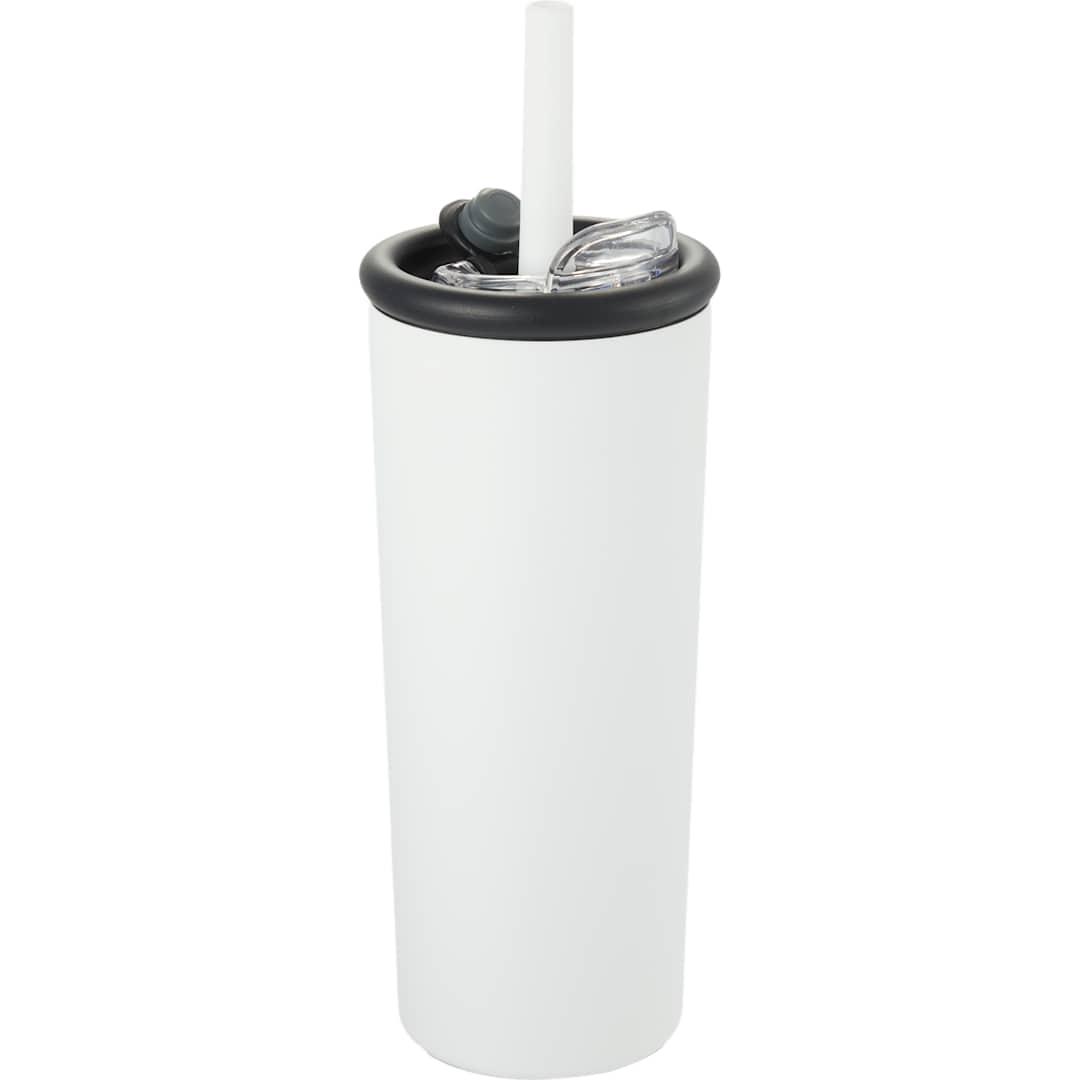 Kyser recycled vacuum tumbler w/ straw 20oz Black miniatura 37