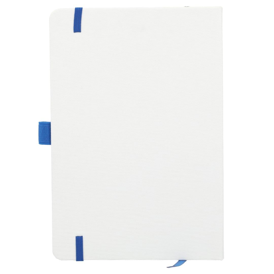 Fsc® recycled 5.5 x 8.5 bamboo fiber bound noteboo Black miniatura 6