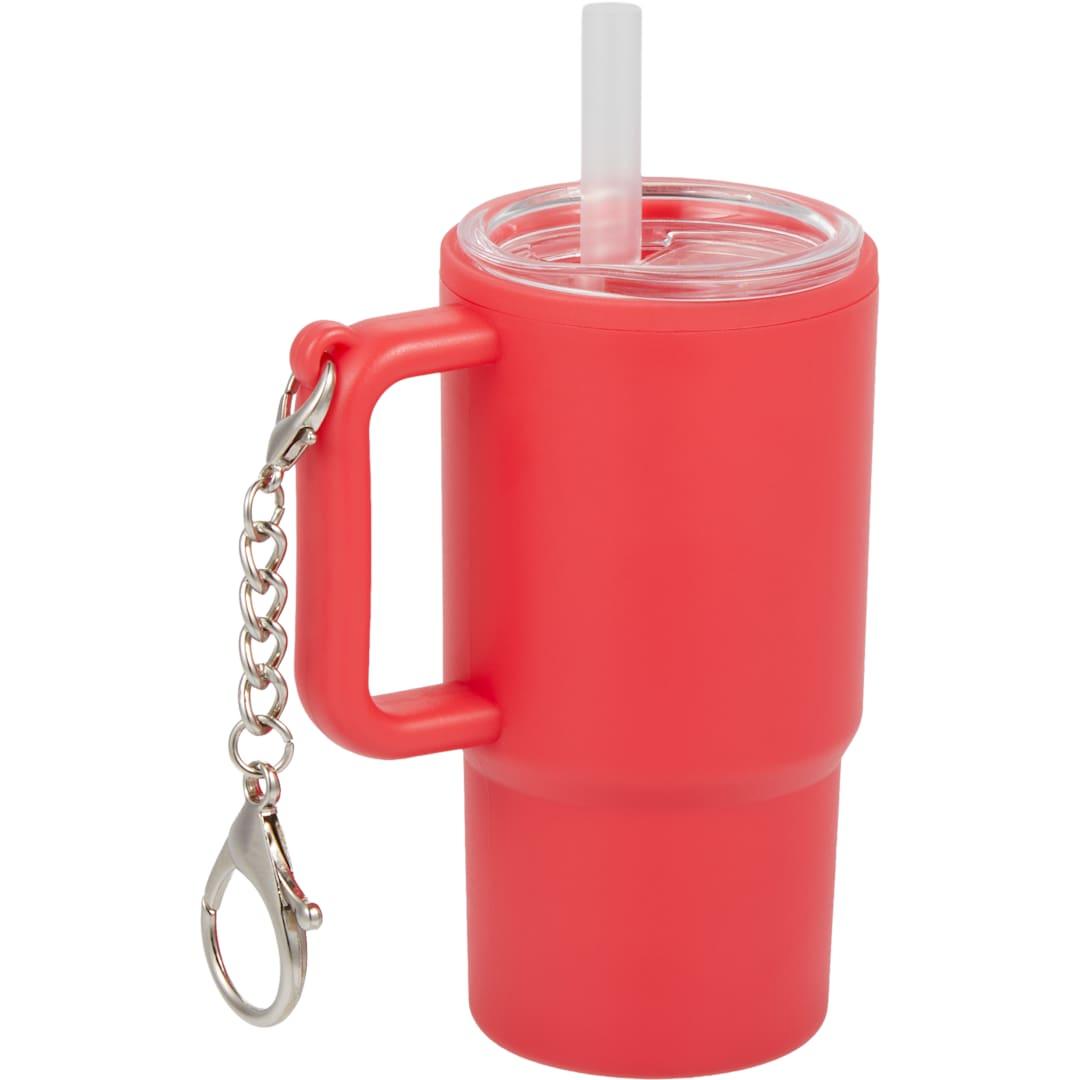 Shot glass tumbler w/ keychain 4oz Black miniatura 53