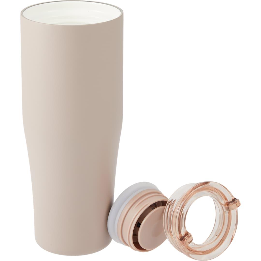 Patti ceramic lined vacuum tumbler w/ 360 lid 20oz Latte (LAT) miniatura 14