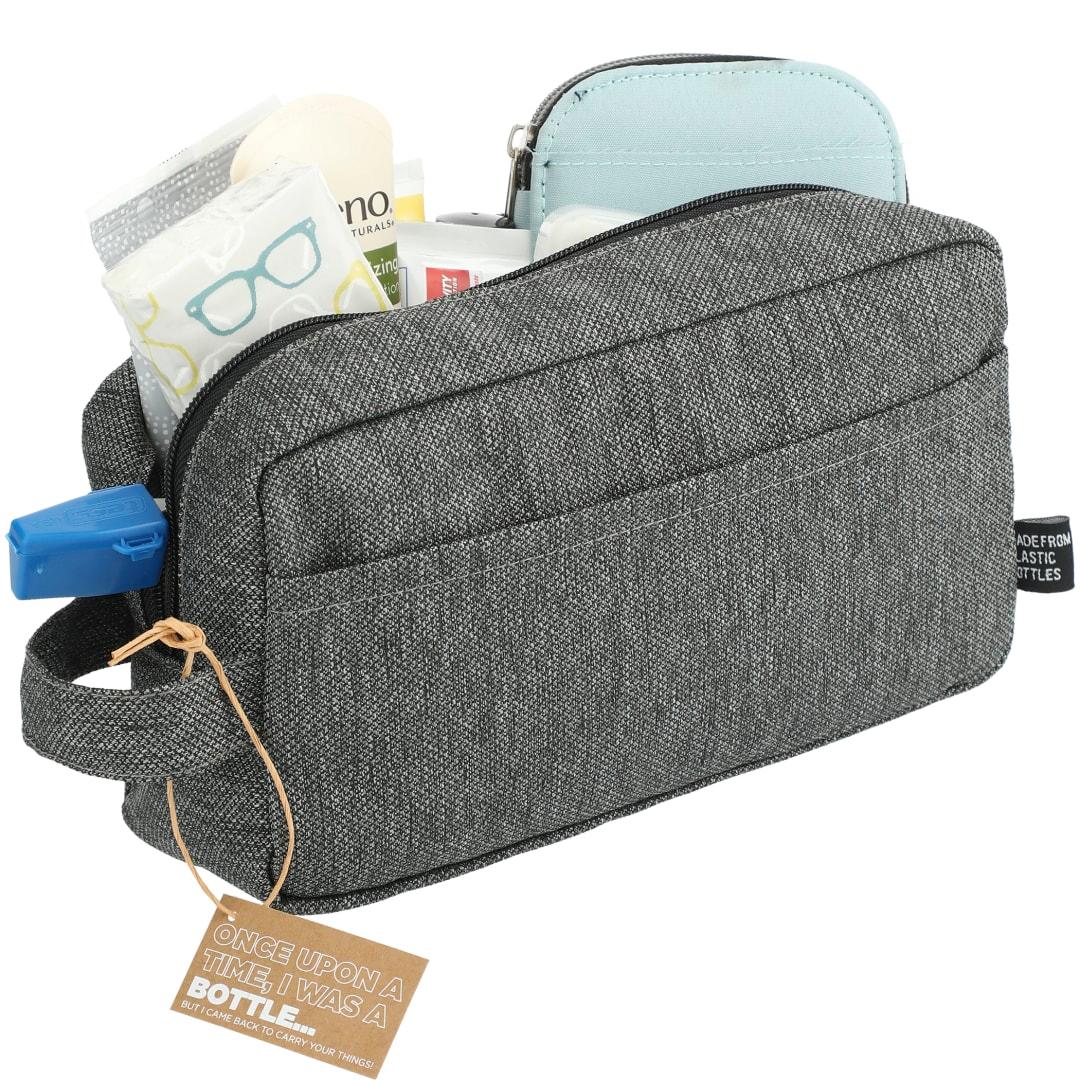 Vila recycled dopp kit pouch Graphite miniatura 5