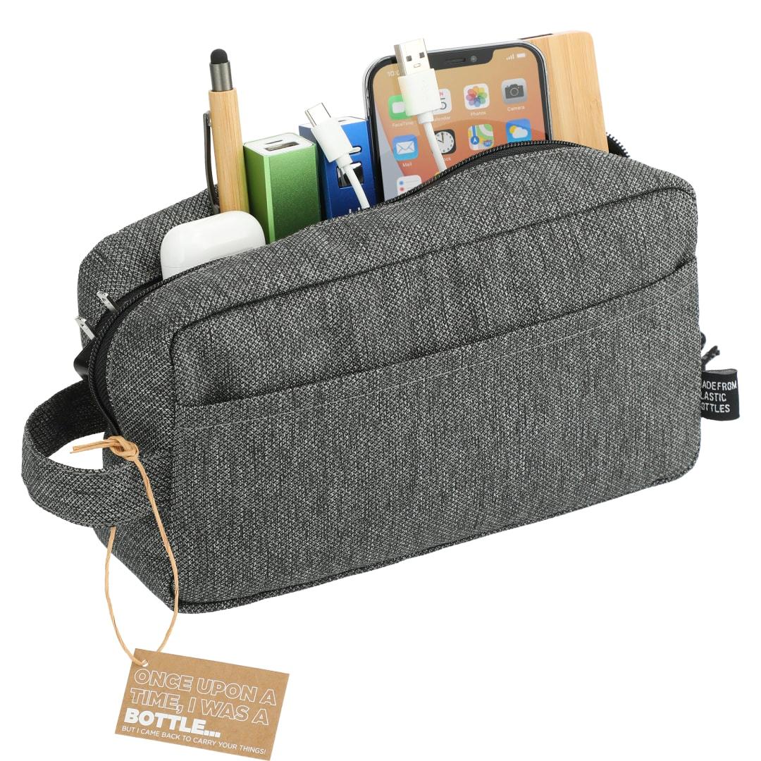 Vila recycled dopp kit pouch Graphite miniatura 6