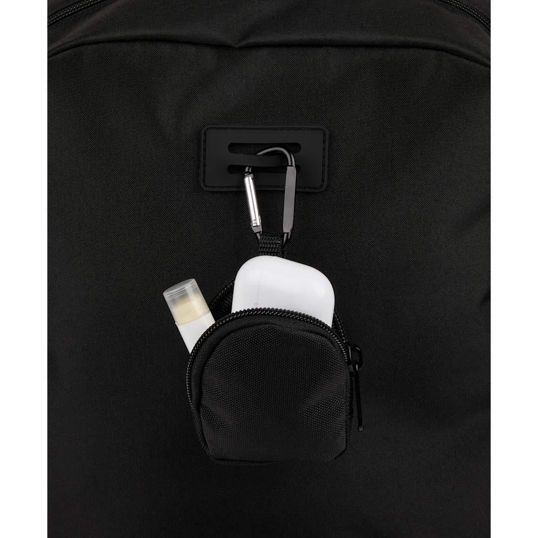 Mini backpack bag charm Natural miniatura 6