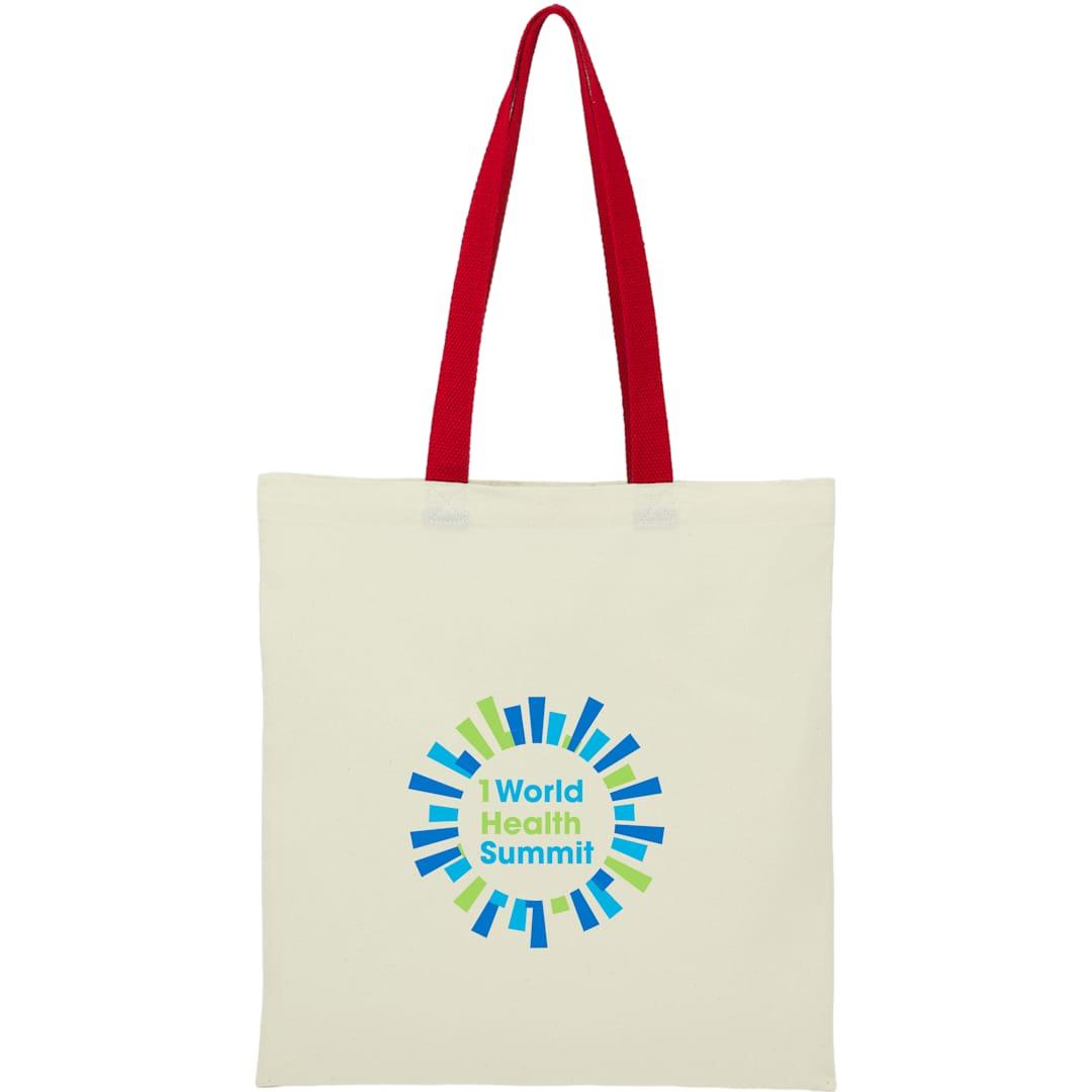 Nebraska 4oz recycled cotton convention tote Black miniatura 24