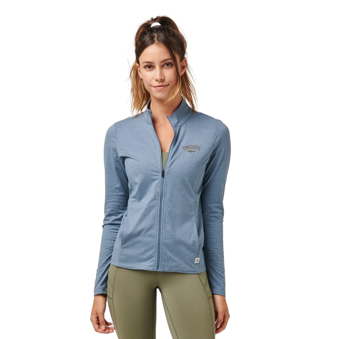 Greatness wins core tech full zip - womens Blue miniatura 5