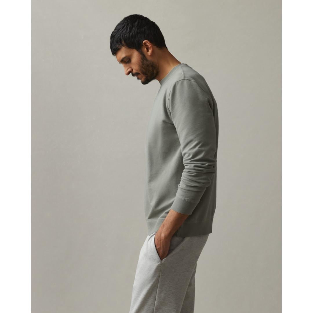 American giant everyday crew sweatshirt - mens Blue miniatura 13