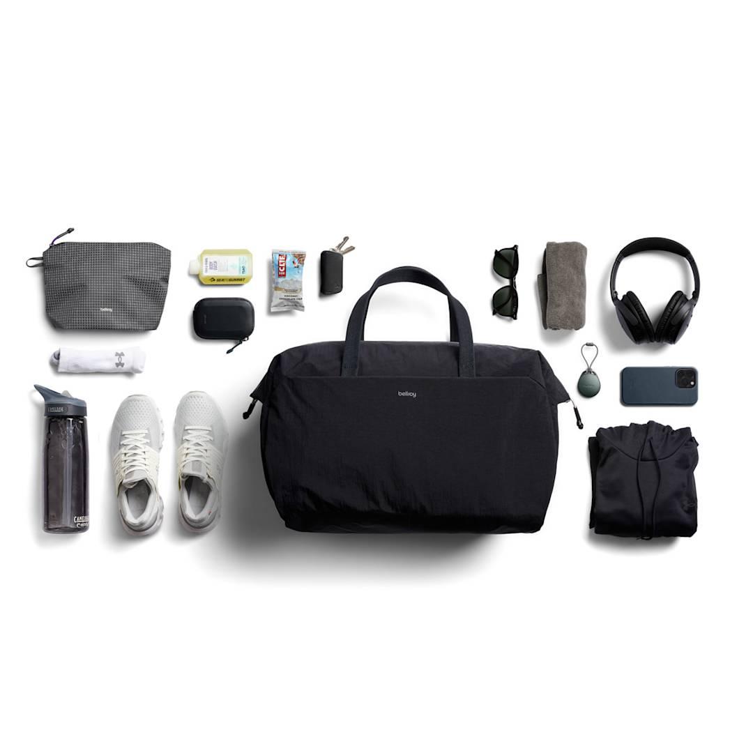 Bellroy lite recycled duffle Black miniatura 15