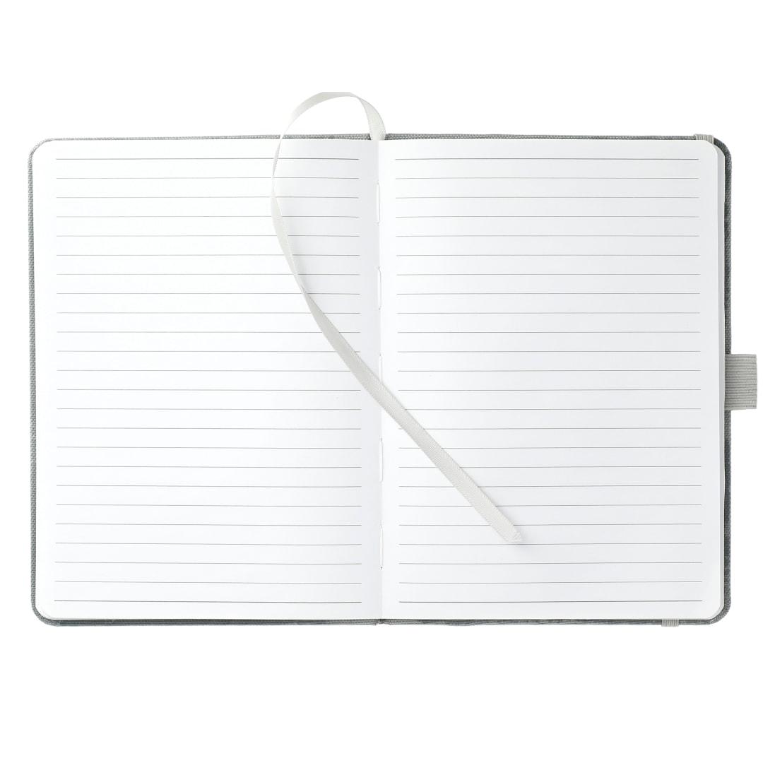 Fsc® mix 5 x 7 rpet bound notebook Grey miniatura 6