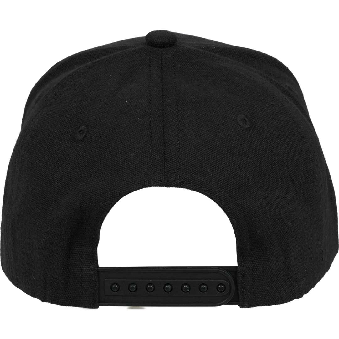Recycled cotton canvas 5 panel ballcap - unisex Navy Blue miniatura 21