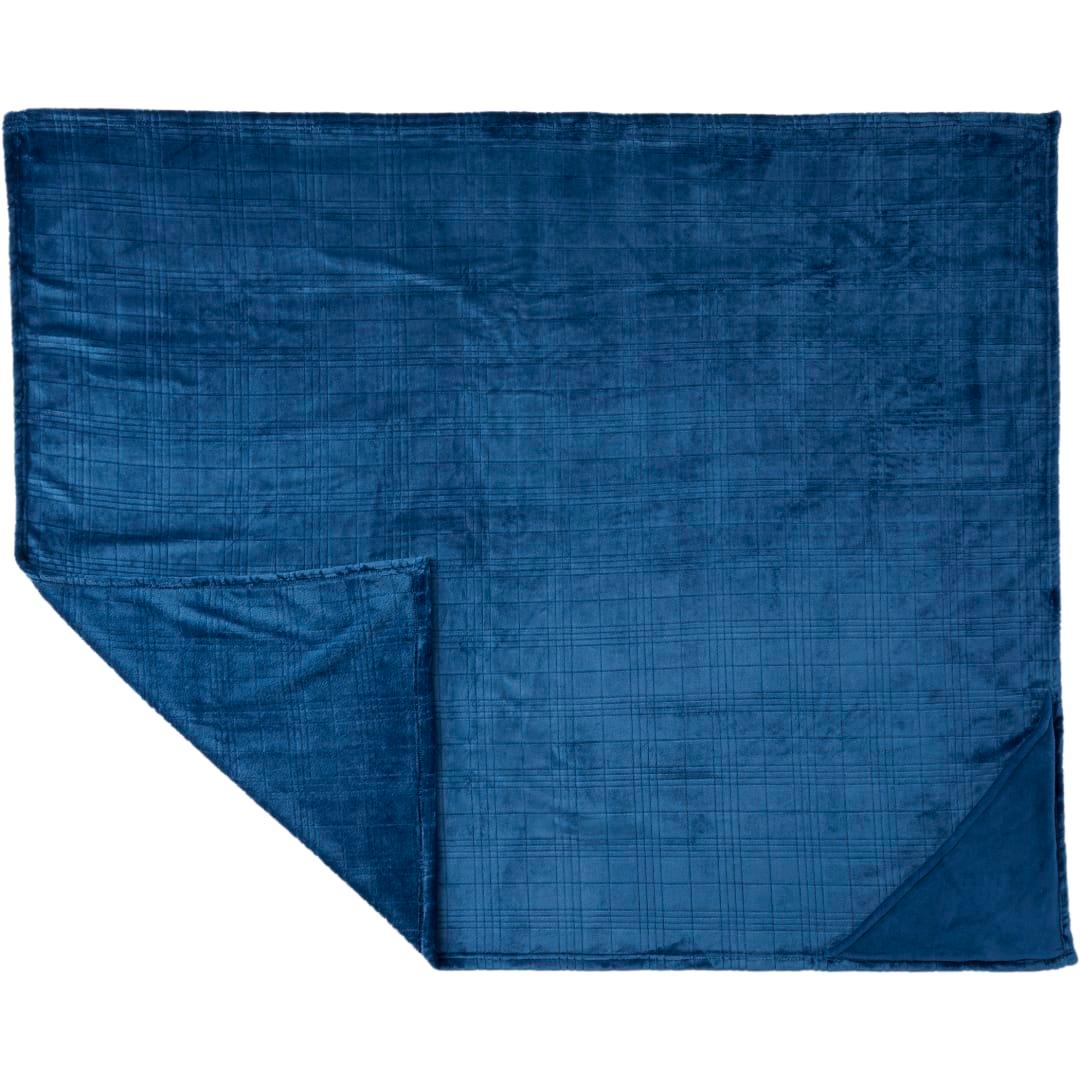 Luxury comfort flannel fleece blanket Black miniatura 10