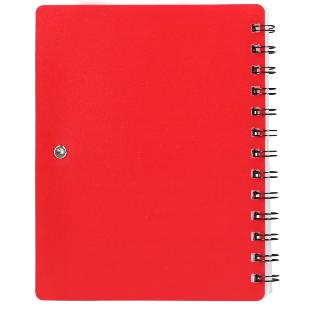 5 X 7 recycled pace spiral notebook w pen Black miniatura 10