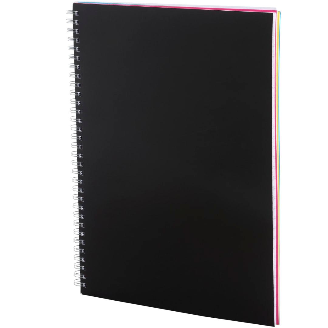 Fsc® mix 8.5 x 11 remark 5-subject notebook Black miniatura 6