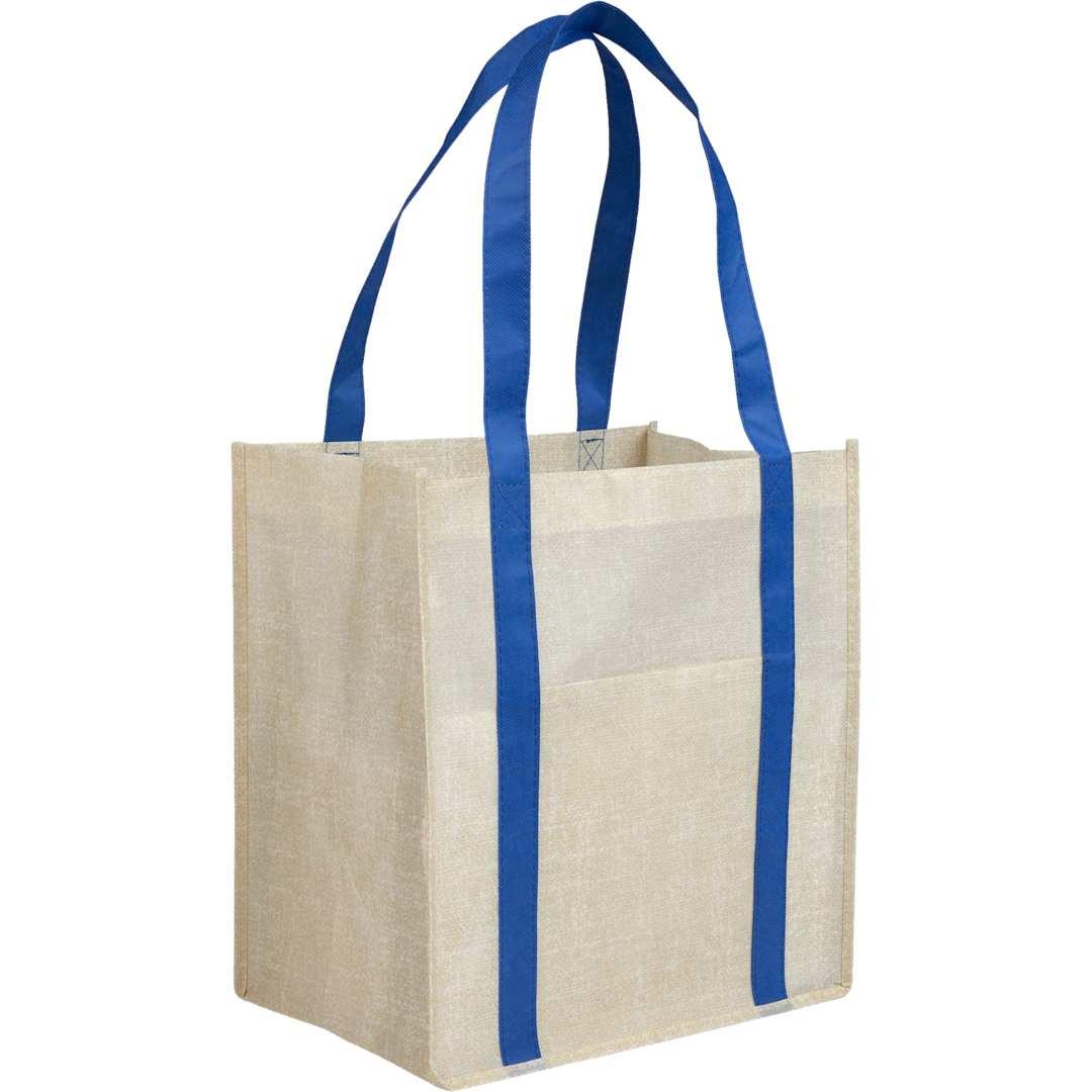 Pluto recycled non-woven small grocery tote Royal miniatura 17