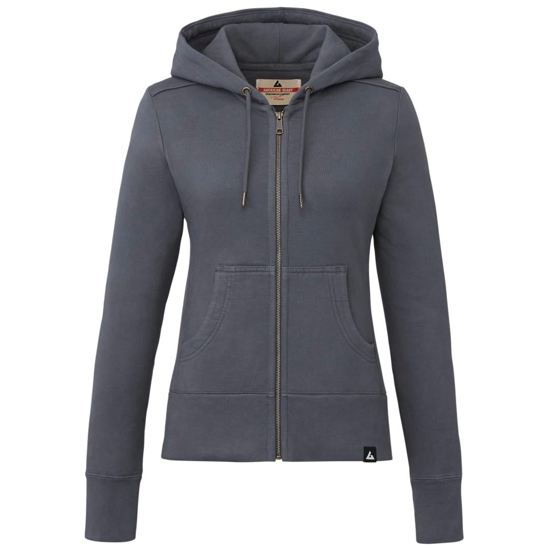 American giant classic full zip hoody - womens Grey miniatura 17