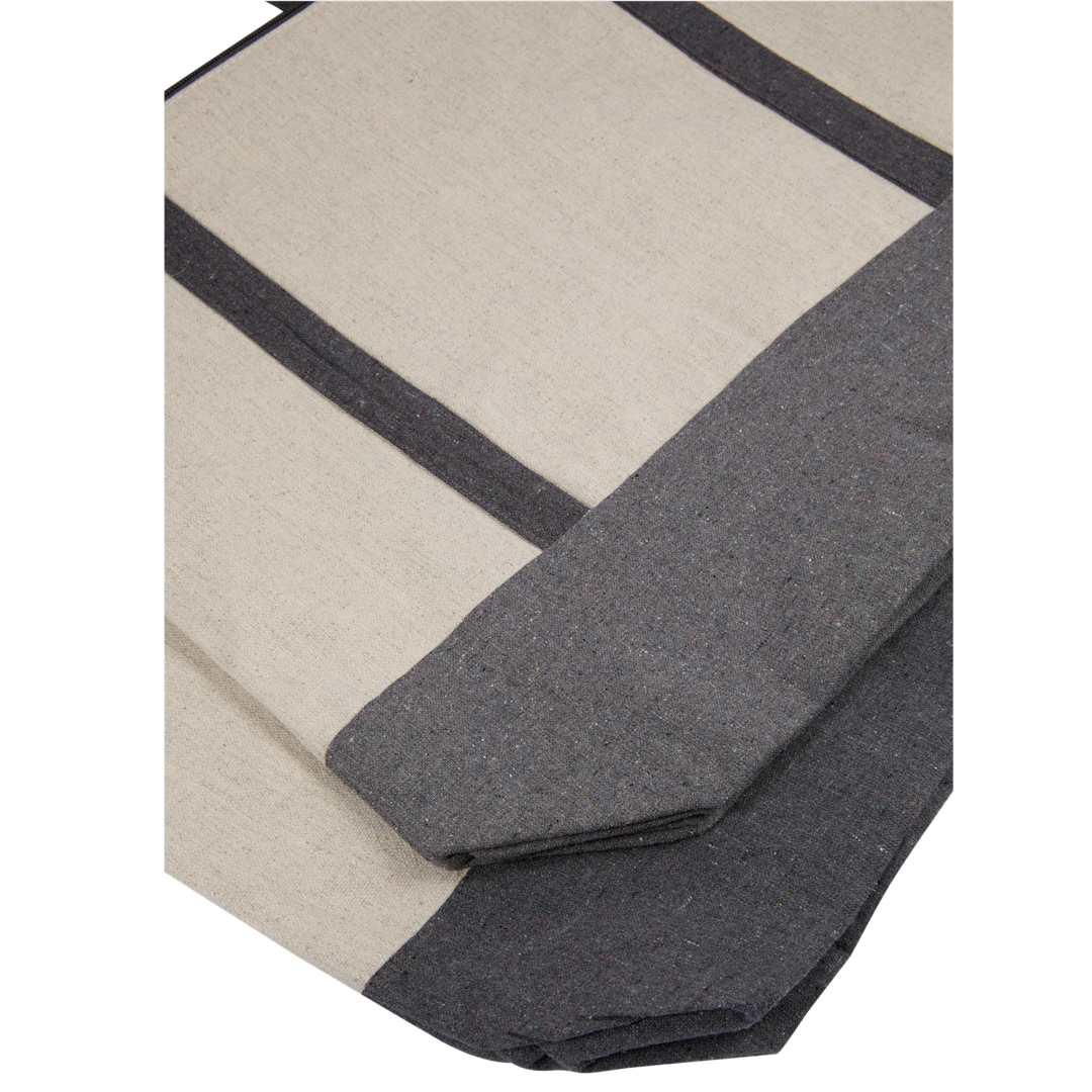Repose 10oz recycled cotton zippered tote Grey miniatura 17