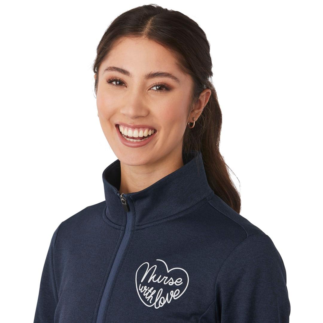 Merritt eco knit full zip - womens Navy Blue miniatura 10